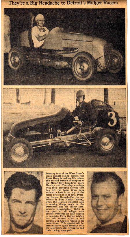 Motor City Speedway - 1930S Article From Jim Heddle (newer photo)